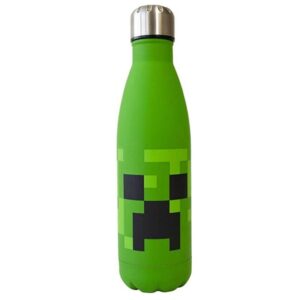 Botella Creeper Verde de Minecraft de 500ml – Acero Inoxidable