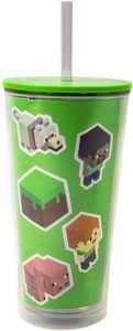 Consigue tu Vaso Minecraft Creeper para tus bebidas gamer