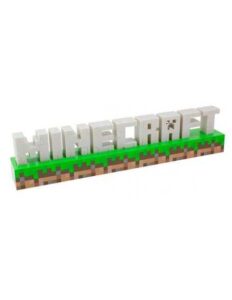 Lámpara Minecraft Logo: Ilumina tu espacio gamer con estilo