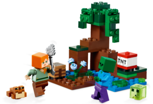 Lego Minecraft: Aventura en el Pantano – Juego para mayores de 7 años (21240)