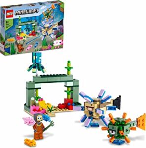 Lego Minecraft: Batalla contra el Guardián – ¡Construye tu aventura épica!