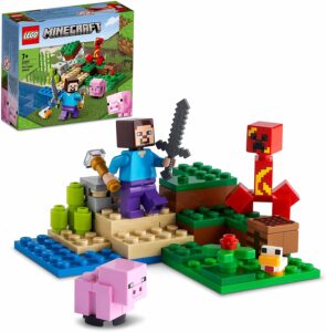 Lego Minecraft: Emboscada de Creeper – ¡Construye la aventura!