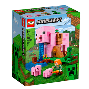 LEGO Minecraft La Casa-Cerdo: diversión para mayores de 8 años