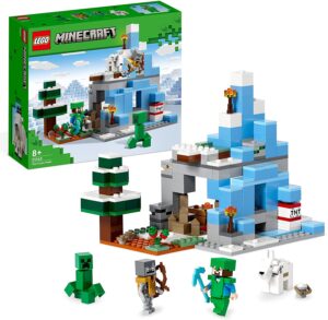 Lego Minecraft Los Picos de Hielo: diversión asegurada para mayores de 8 años – 21243