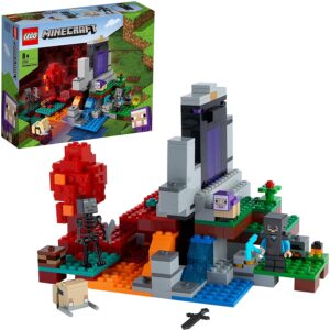 LEGO Mojang AB 21172: El Portal en Ruinas para Niños de 8+ Años
