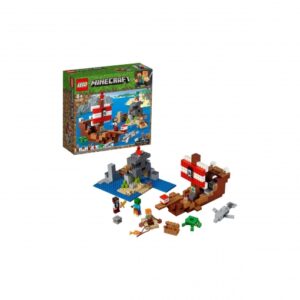 LEGO Mojang AB – Aventura en Barco Pirata
