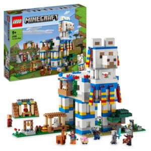 LEGO Mojang AB: Descubre El Pueblo Llama – Set 21188, para Mayores de 9 años