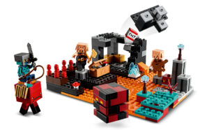 LEGO Mojang AB: El Bastión del Nether – Set 21185 para niños mayores de 8 años