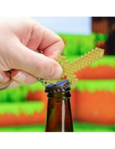 Llavero Abrebotellas Minecraft: La Espada Perfecta para tus Bebidas