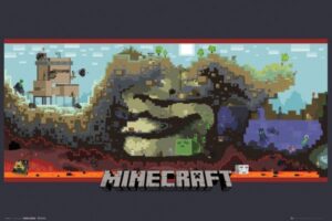 Maxi Posters de Minecraft: Explora Bajo Tierra