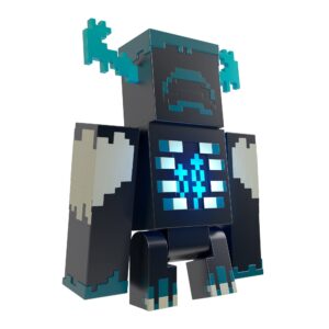 Minecraft Warden Figura de Acción con Luces y Sonidos – ¡Para niños mayores de 6 años!