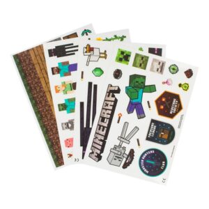 Pegatinas Minecraft para decorar tus gadgets