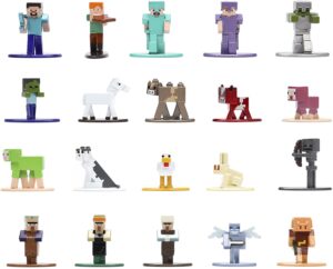 Set de 20 figuras Minecraft de 4 cm: colecciónalas todas